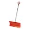 Emsco Group 25in Pusher Snow Roller Shovel, Metal Handle, Large D Grip 1270-1 - alternate 1